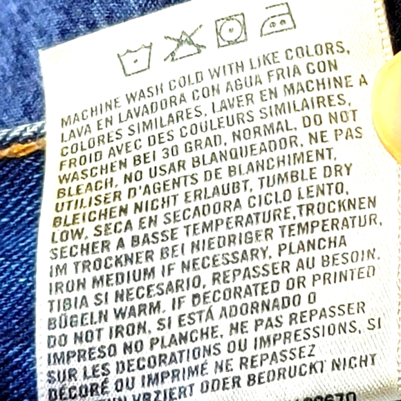 Citizens of Humanity by Jerome Dahan Daisy Relaxed Tapered Leg Denim Size 24 - Picture 13 of 13